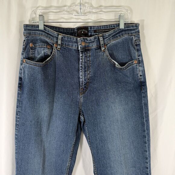 Jack of Spades Jeans Men's 36x34 (34x34) Medium Wash Blue Denim the High Roller - Picture 2 of 12